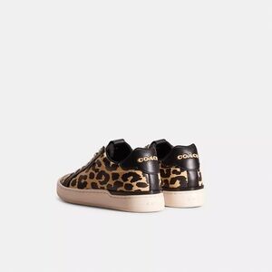 Coach Lowline Printed Sneakers - Leopard